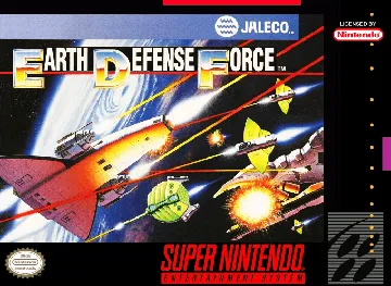Earth Defense Force (USA) box cover front